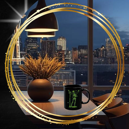 Skeleton Singer Fluo Mug | The Voice of Rock