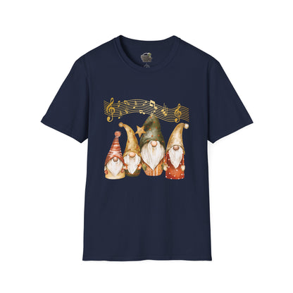 Four Gnomes Unisex T-Shirt: A Symphony of Whimsy & Wonder Navy