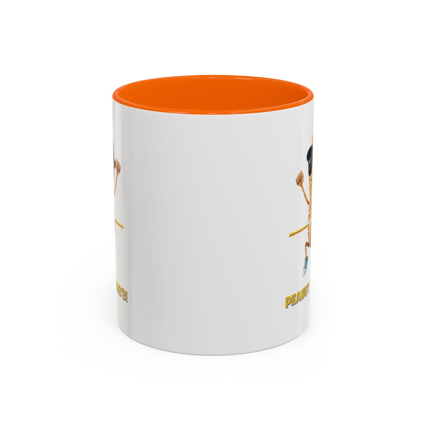 Peanut Bottas Mug - Funny Racing Peanut Coffee Mug for F1 Fans! - Office cup 11oz Orange
