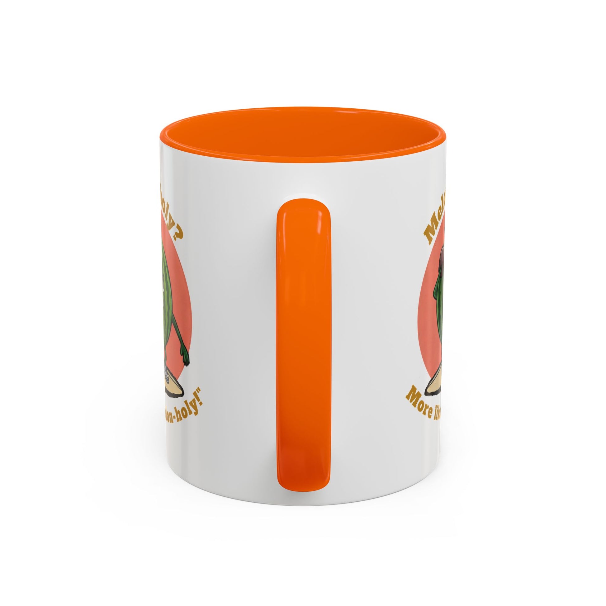 Meloncholy? More Like Melon-Holy! Watermelon Mug