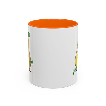 Funny Pear Mug - Ceramic Coffee Cup with Cute Design - Unique Gift Idea