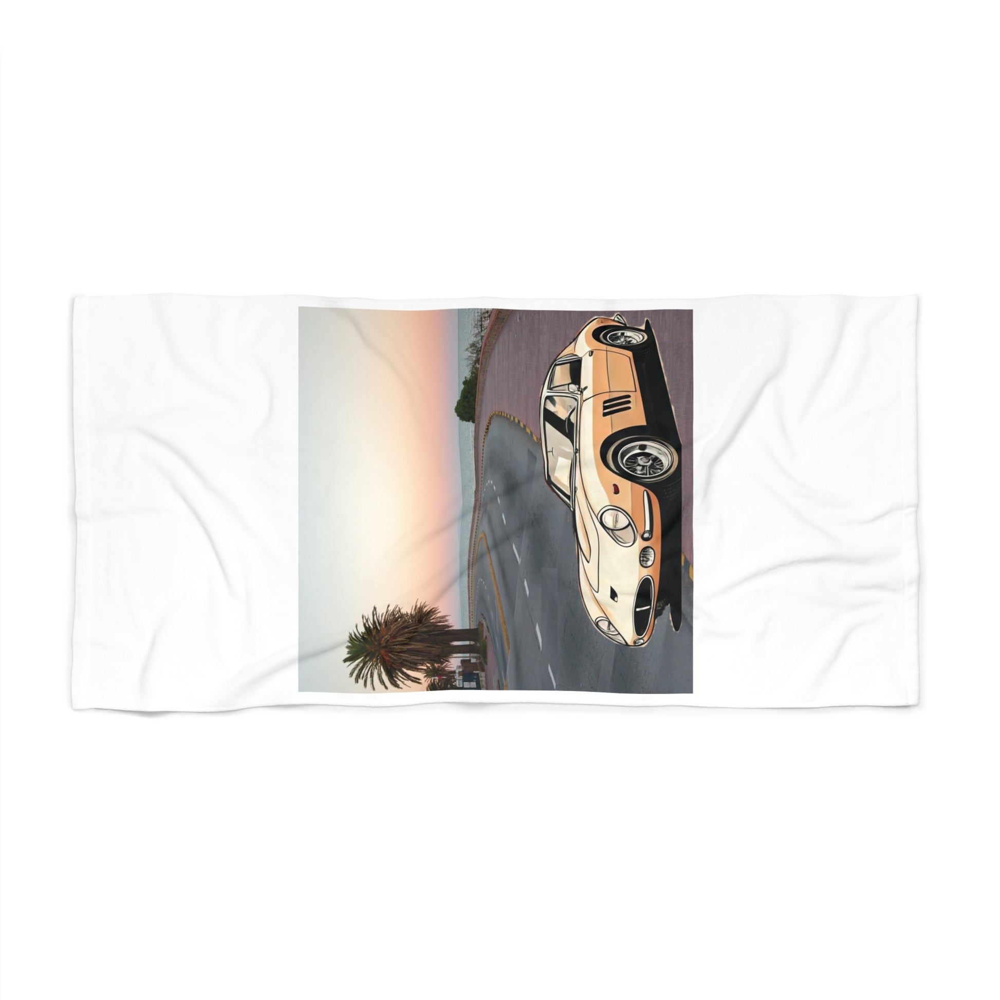 Ferrari 275 GTB Beach Towel: The Legend of Vintage Sports Cars on Your Beach