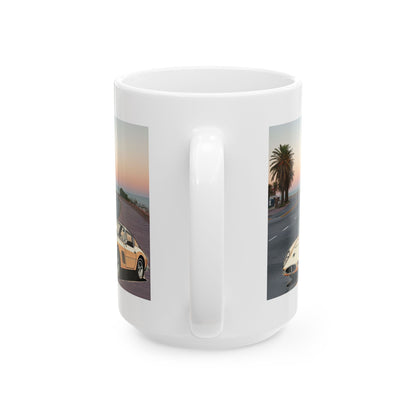 Ferrari 275 GTB Vintage Mug - A Classic Car Lover's Dream Coffee Cup