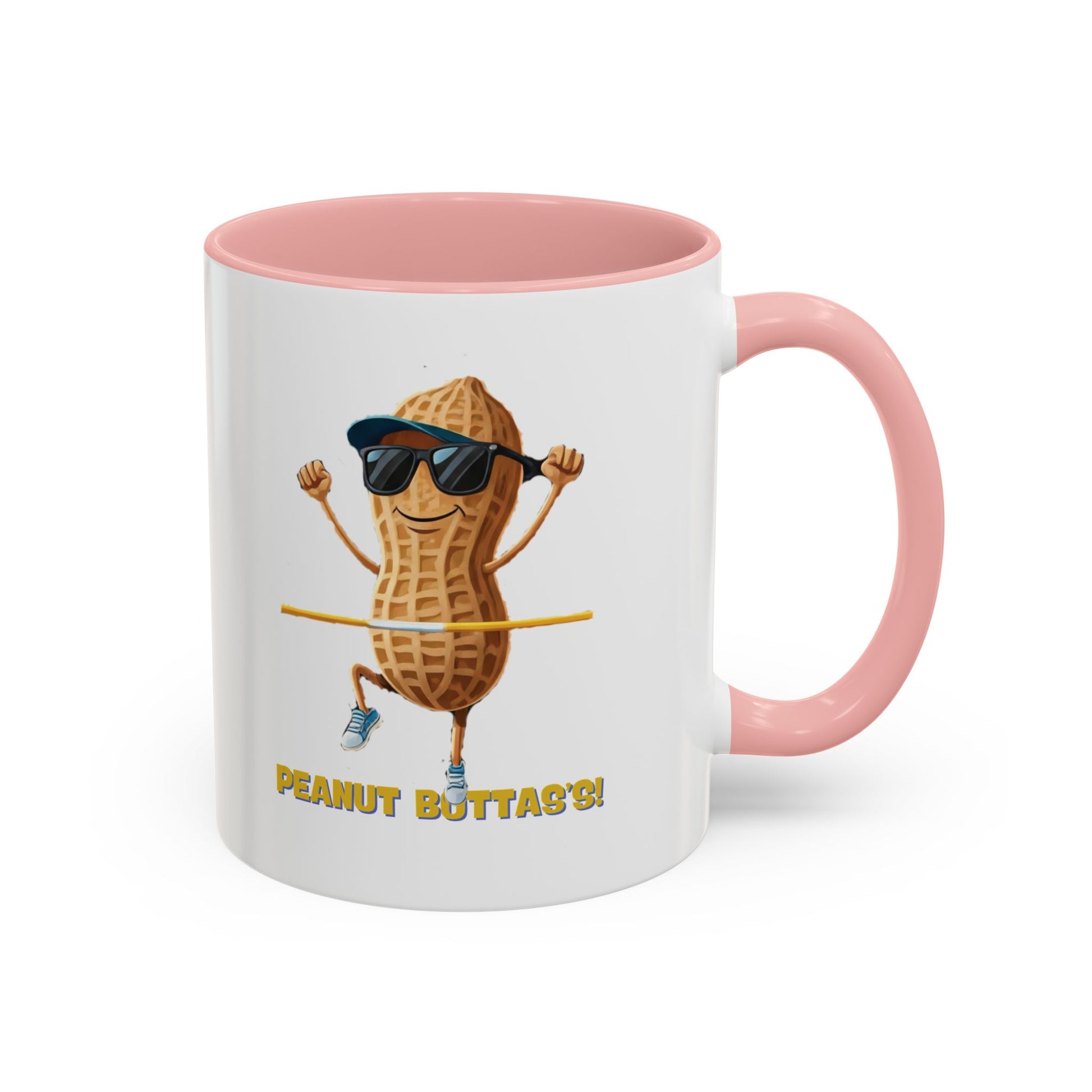 Peanut Bottas Mug - Funny Racing Peanut Coffee Mug for F1 Fans! - Office cup 11oz Pink