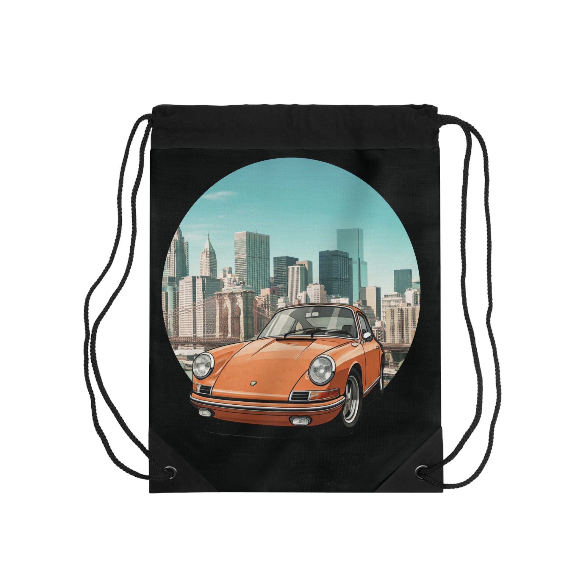Porsche 911 Drawstring Bag: Unleash Iconic Vintage Power in Your Daily Style
