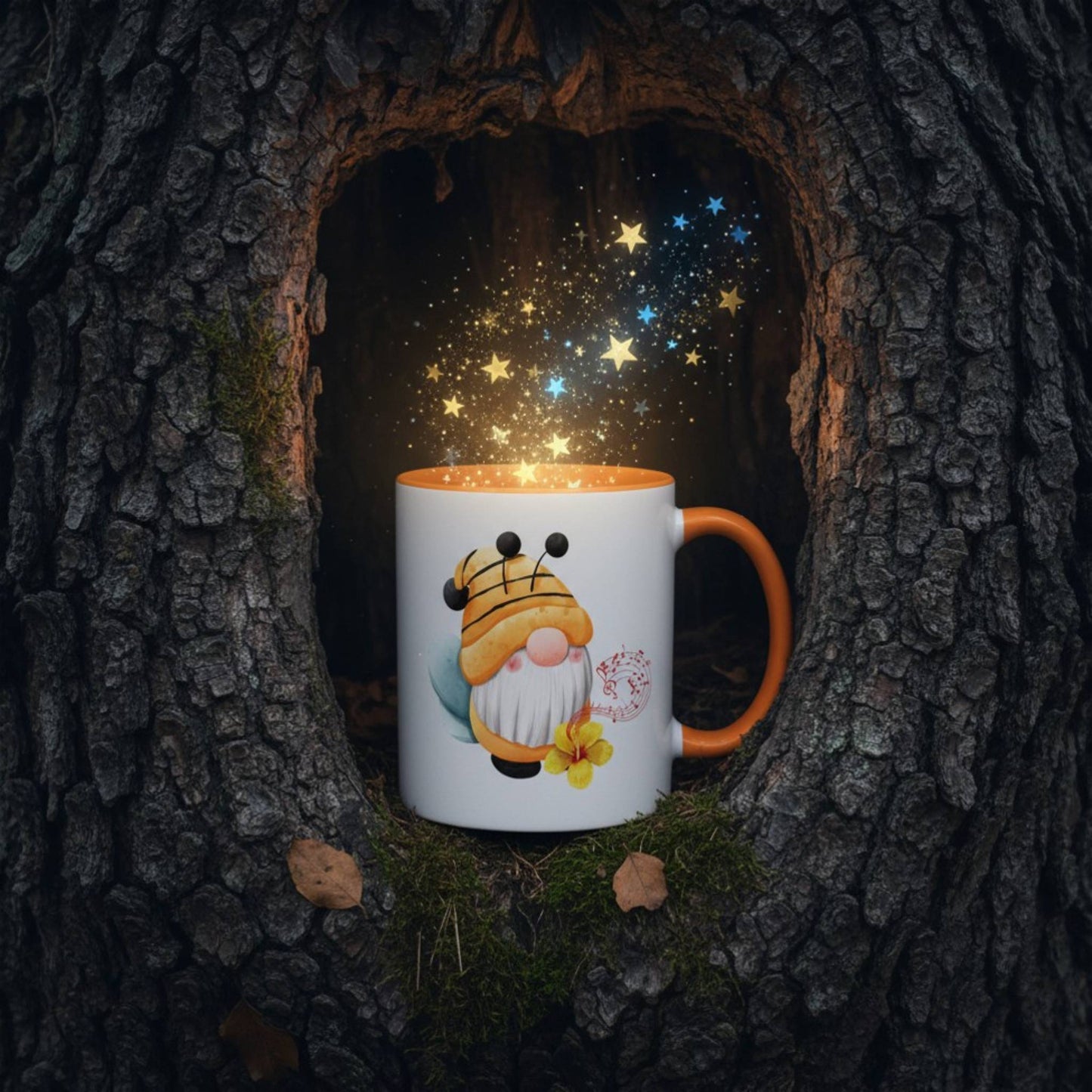 The Keeper of the Hive: Bee Gnome Magic Mug