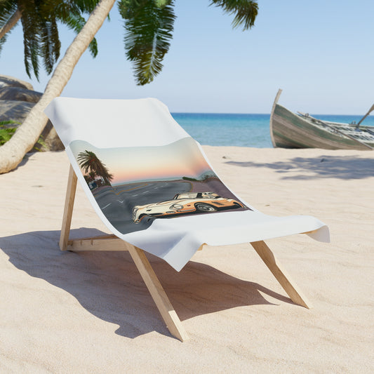 Ferrari 275 GTB Beach Towel: The Legend of Vintage Sports Cars on Your Beach 30" × 60"