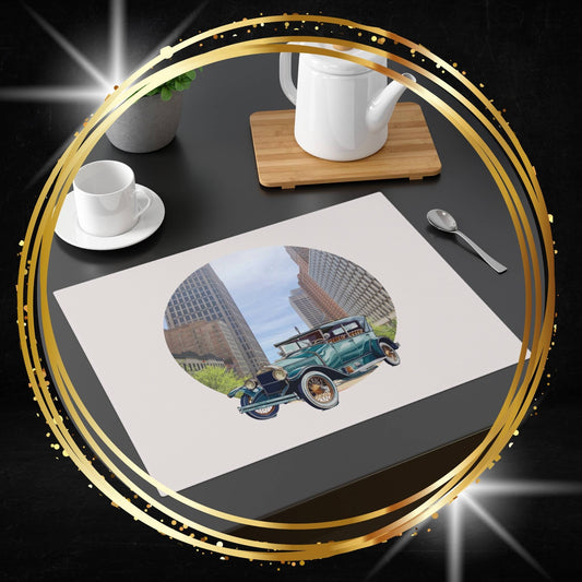 The Architect’s Ride: Buick Doctor Coupe Detroit Placemat