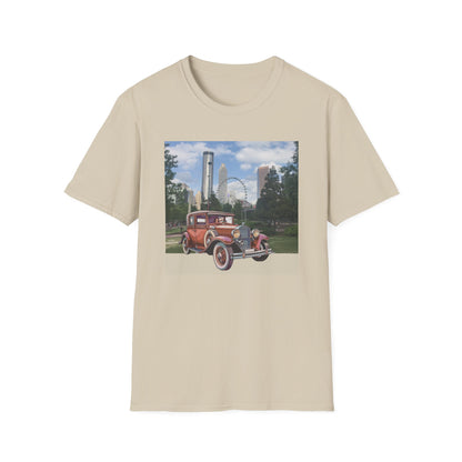 Iconic Ford T Vintage Car Natural Unisex T-shirt