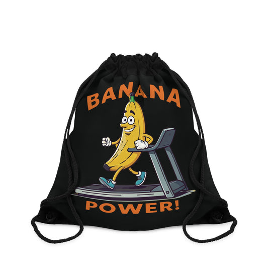Banana Power! Treadmill Banana Drawstring Bag – Fun, Eco-Friendly & Energizing One size