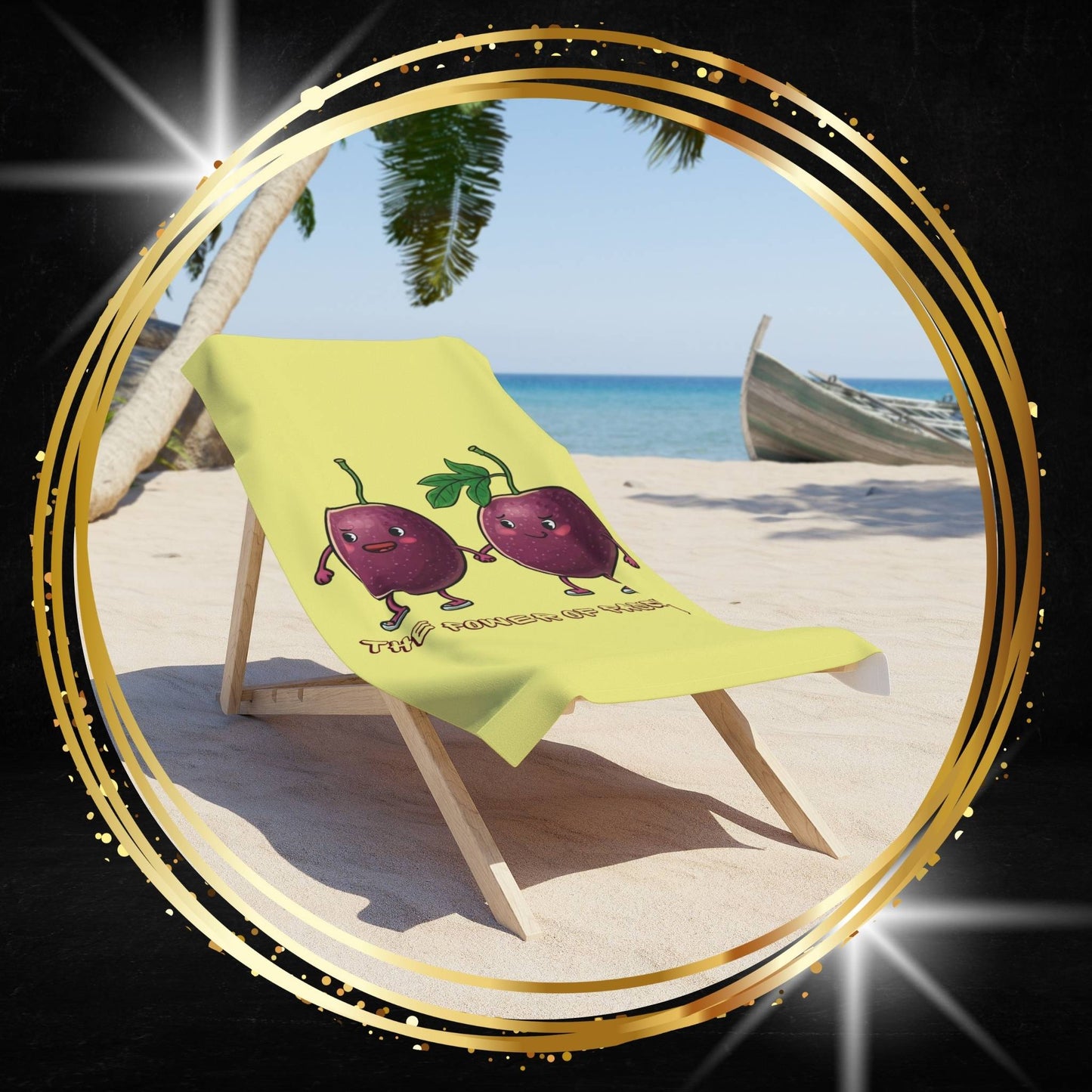 Passion Fruit Beach Towel | Original Fitness Towel