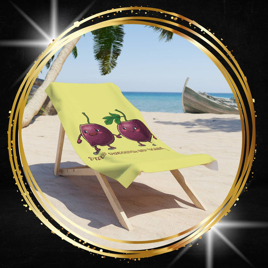 "The Power of Passion" Beach Towel: Comfortable & Fun for Beach & Pool!