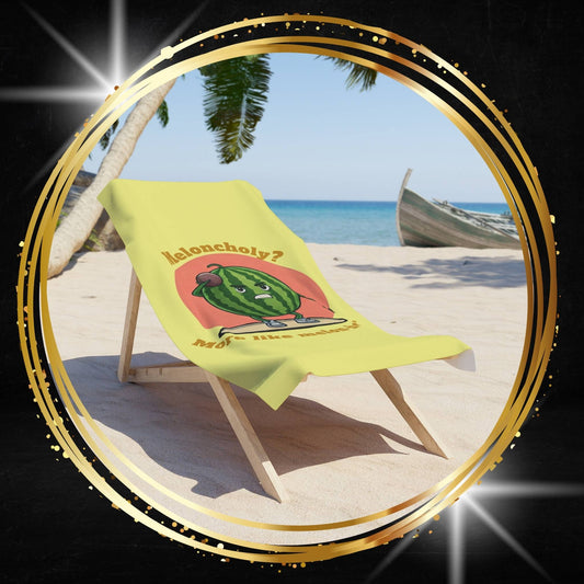 Watermelon "Melon-holy" Beach Towel: Power Up Your Summer