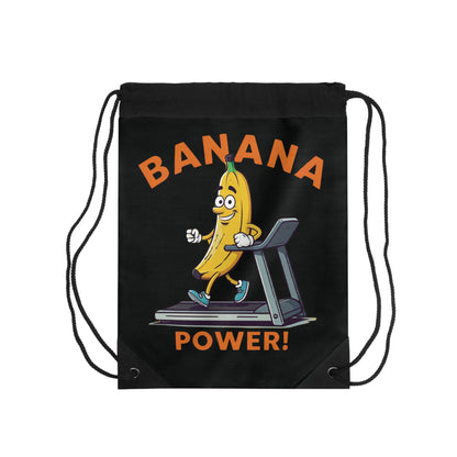 Banana Power! Treadmill Banana Drawstring Bag – Fun, Eco-Friendly & Energizing