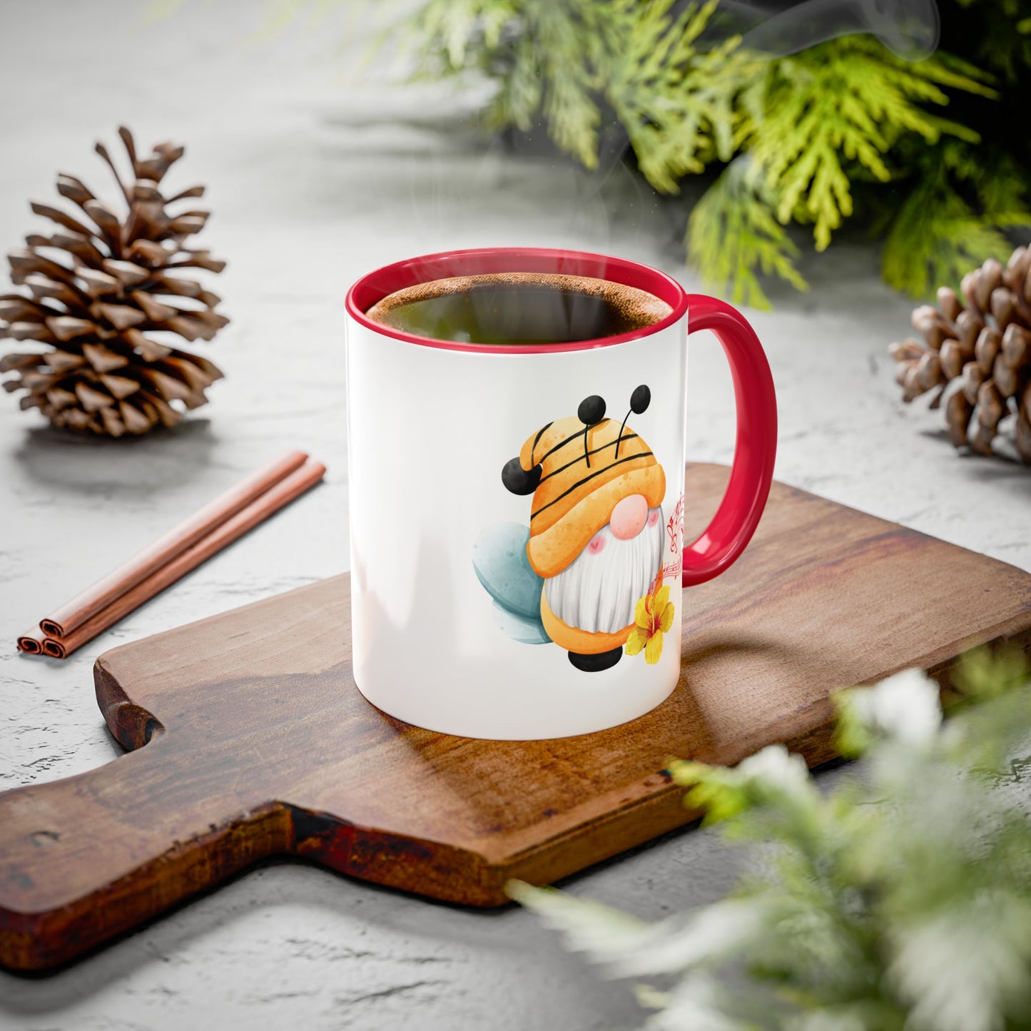 The Keeper of the Hive: Bee Gnome Magic Mug