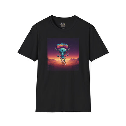 blaAlien football player unisex t-shirtk 