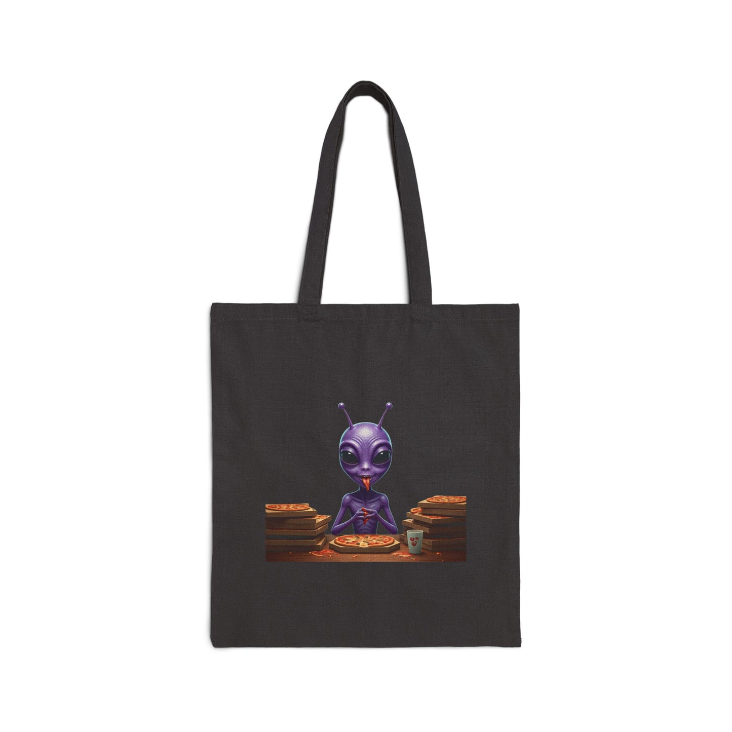 Unique Alien Vibe Tote Bag: Organic Cotton, Durable & Stylish - Perfect for Groceries, Beach, Travel & More!