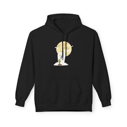 Risen from the Grave: The Halloween Cemetery Unisex Hoodie Black