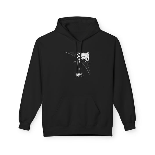 Caught in the Web: The Halloween Spiders Unisex Hoodie Black