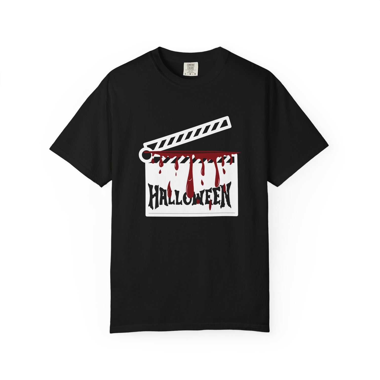 Ciak Halloween Unisex T-Shirt | Spooky Movie Clapperboard Tee Black