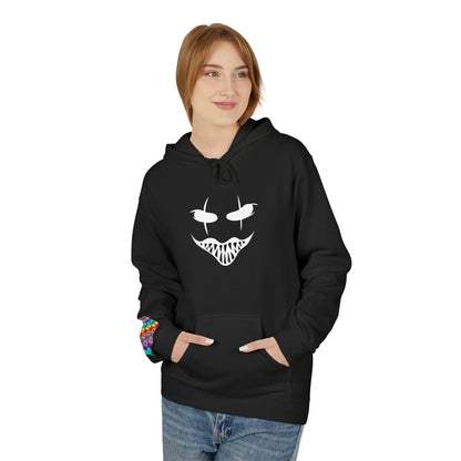 Unveil the Darkness: The Enigmatic Halloween Mask Unisex Hoodie