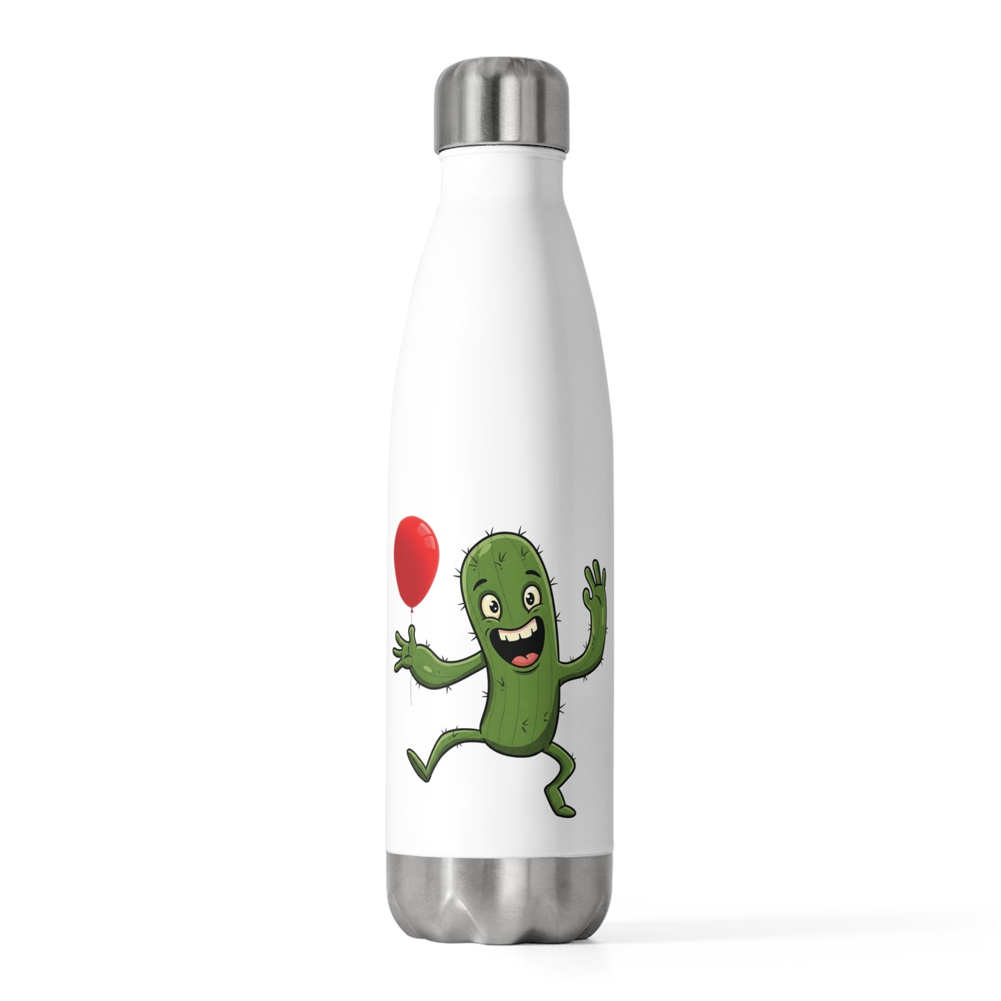 Quench Your Thirst with Our Cheerful Cactus Mania Water Bottle: Your Eco-Friendly Companion for Daily Adventures!