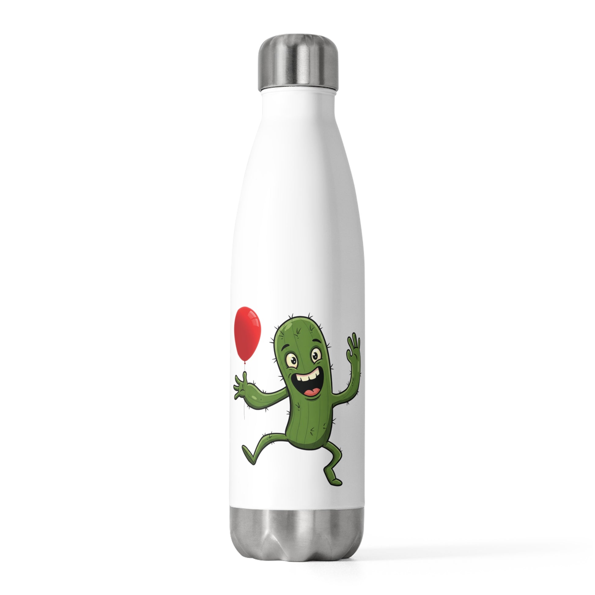 Quench Your Thirst with Our Cheerful Cactus Mania Water Bottle: Your Eco-Friendly Companion for Daily Adventures!