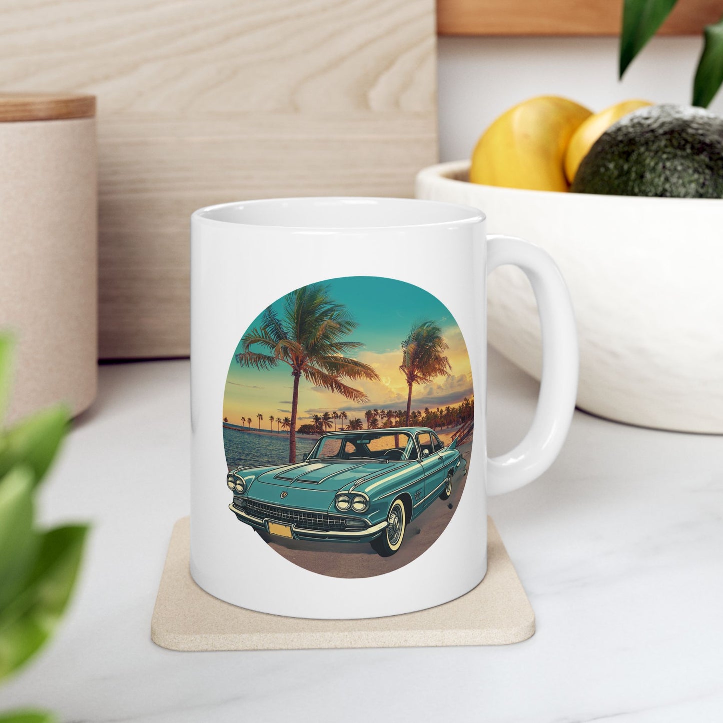 1957 Cadillac Eldorado Brougham Mug - Mid-Century Luxury