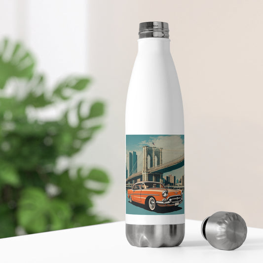 Chevrolet Bel-Air Vintage Water Bottle - Iconic Stainless Steel for Car Enthusiasts 20oz