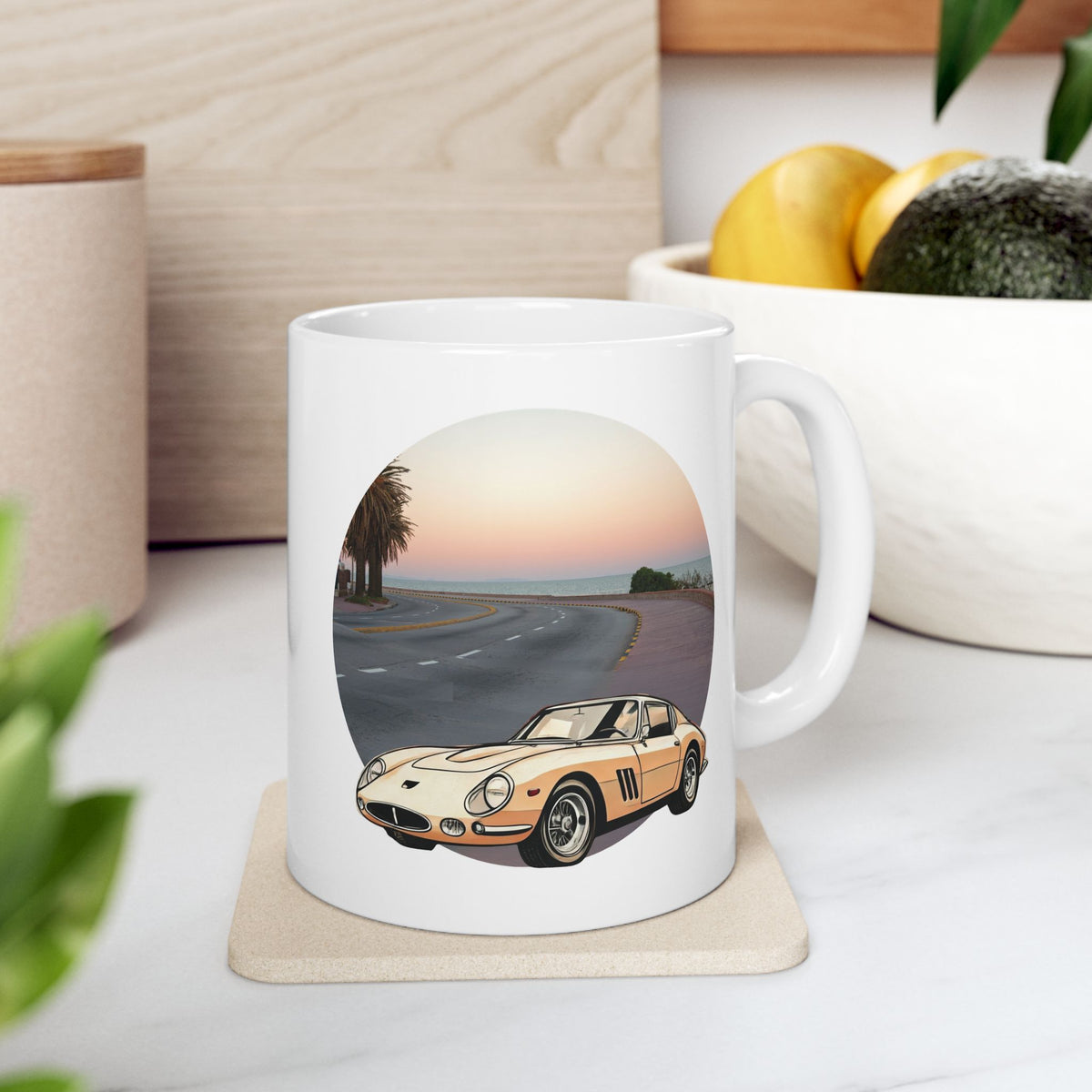 Ferrari 275 GTB Vintage Mug - Italian Racing Excellence