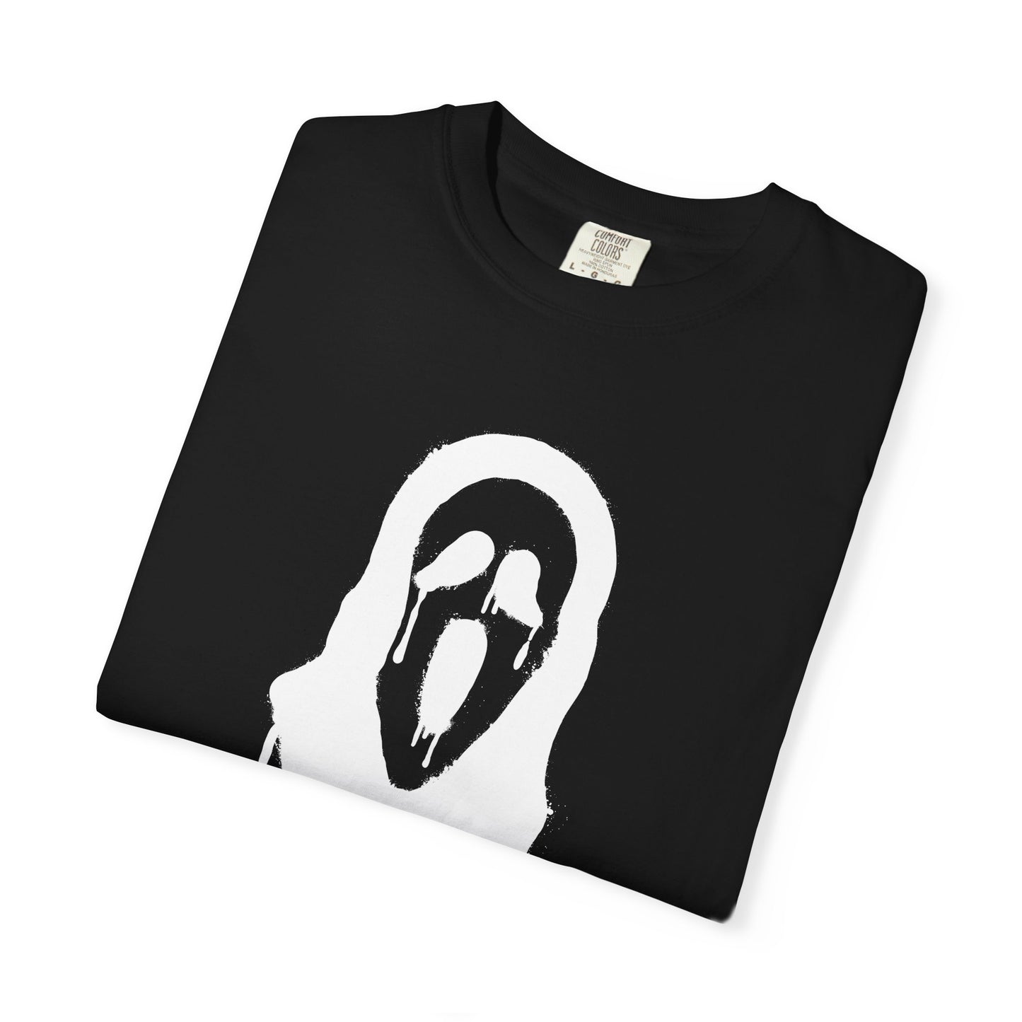 Halloween Scream Unisex T-Shirt | Spooky Ghost Mask Tee