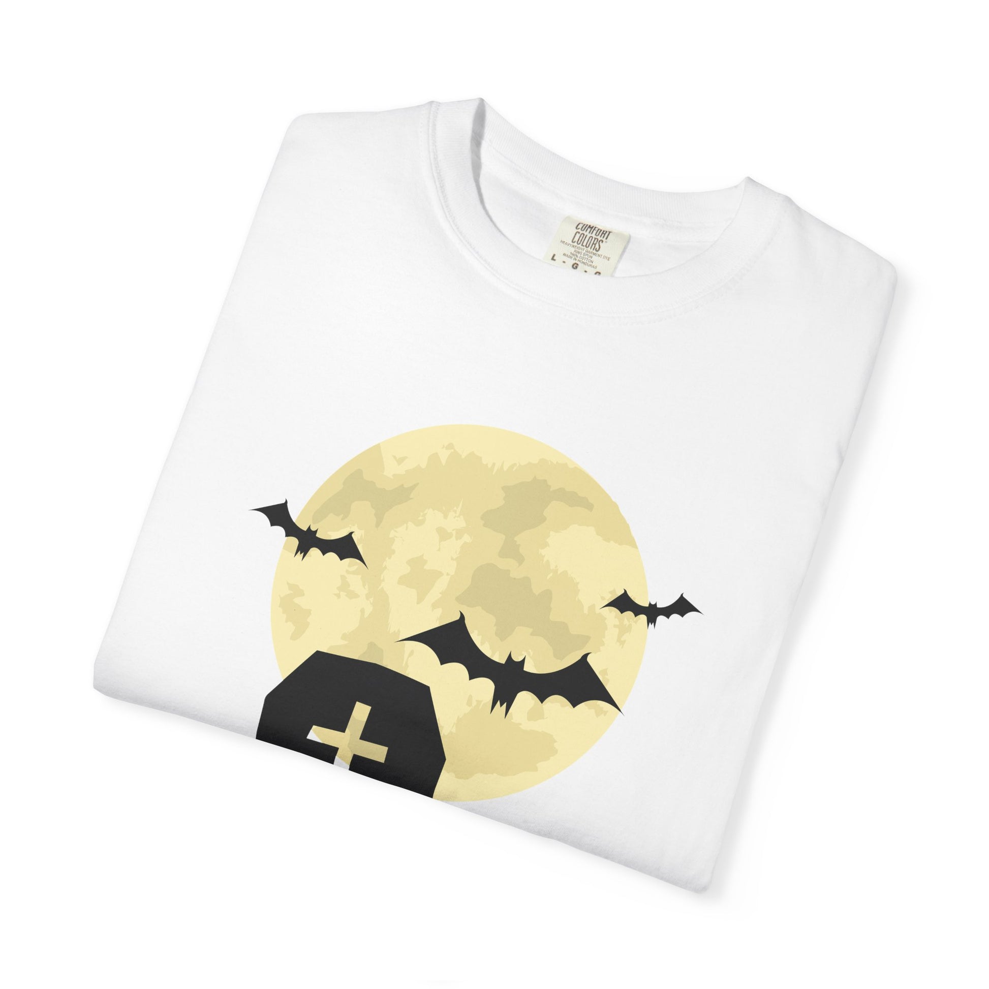 Halloween Cemetery Unisex T-Shirt | Spooky Graveyard Tee