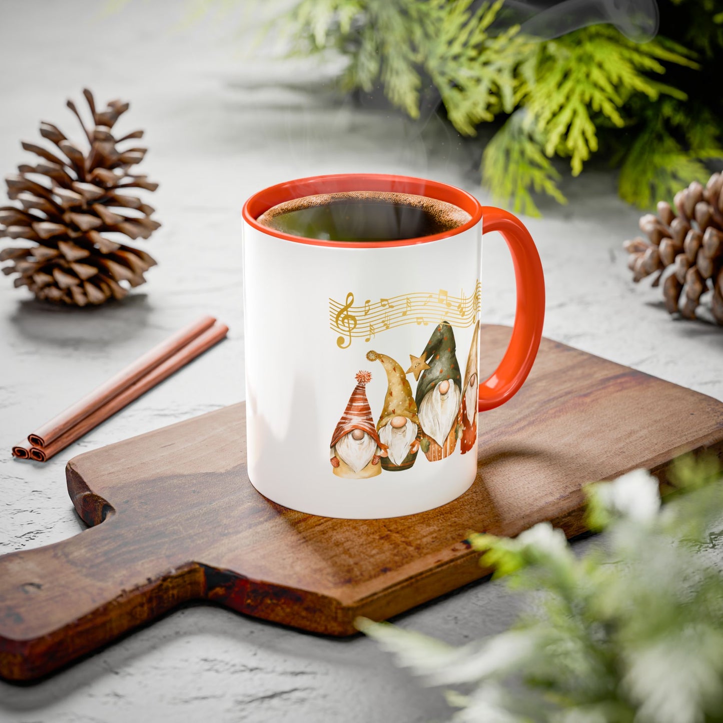 The Pulse of Music: Melodious Gnome Heartbeat Mug