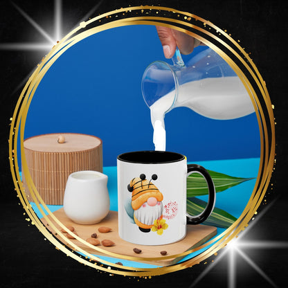 The Keeper of the Hive: Bee Gnome Magic Mug