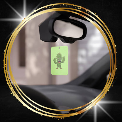 Joyfull Cactus Car Air Freshener -  Power Car Freshener: Fresh Scent, Long-Lasting Fragrance, Funny Design