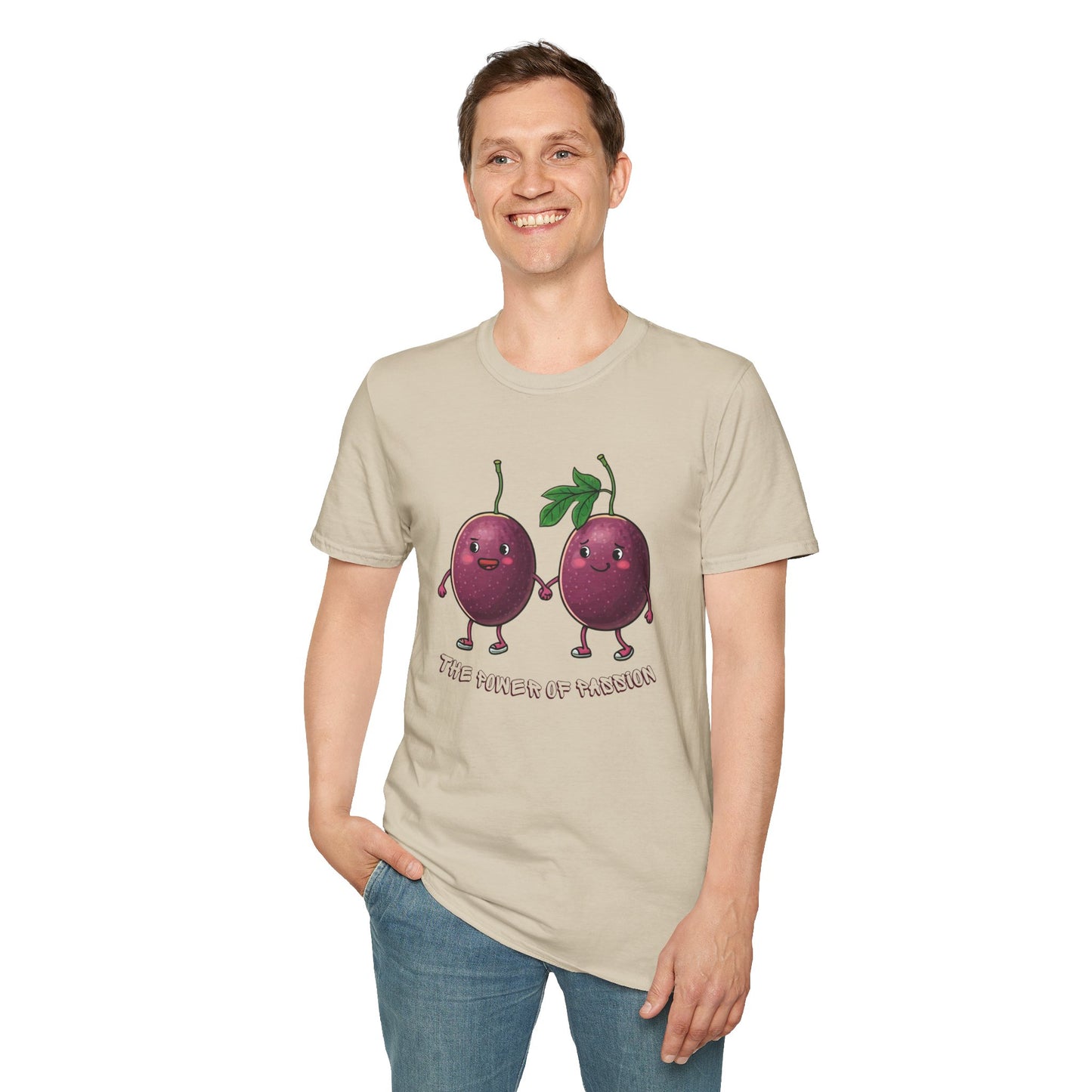Power of Passion t-shirt: Funny Passion Fruit Love Tee