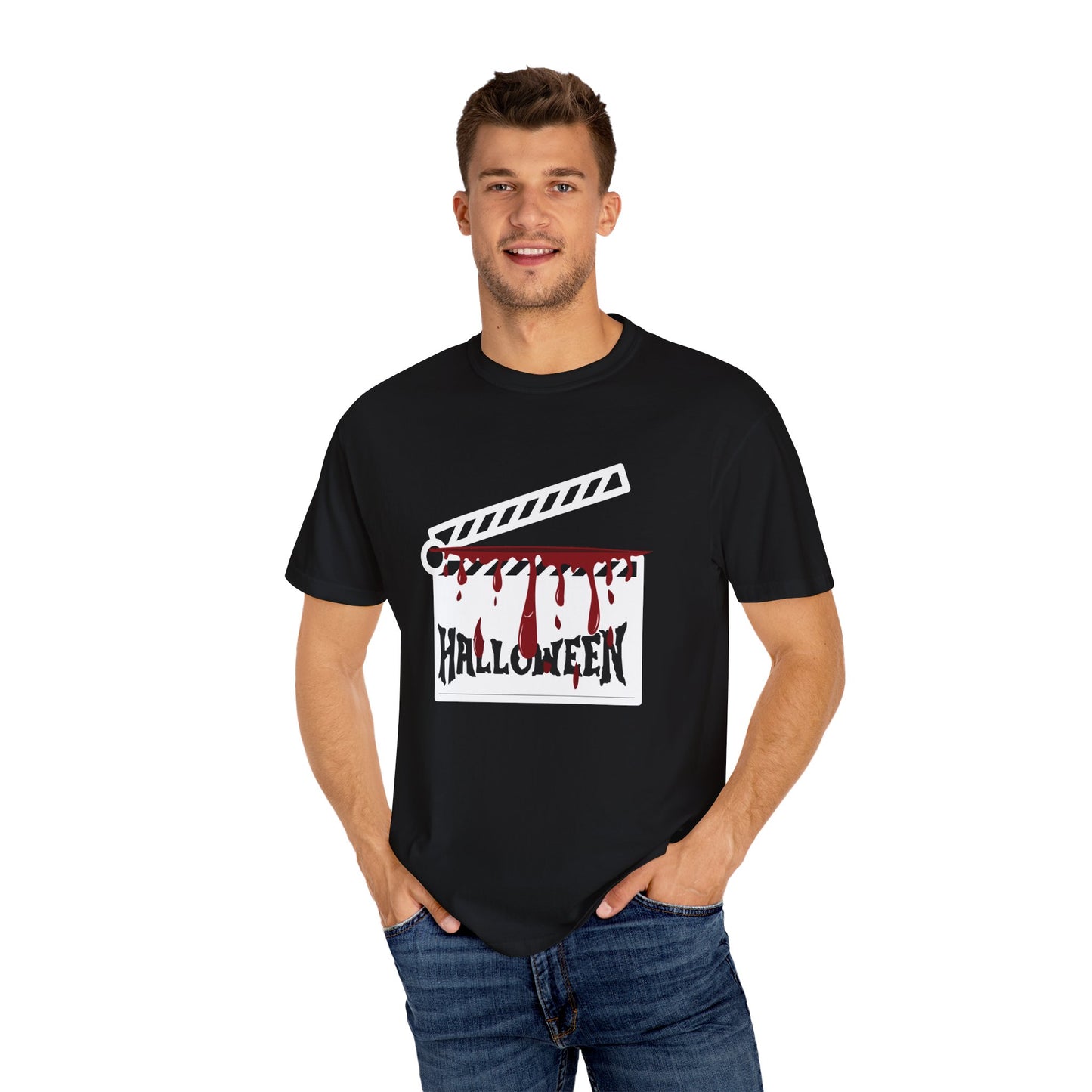 Ciak Halloween Unisex T-Shirt | Spooky Movie Clapperboard Tee