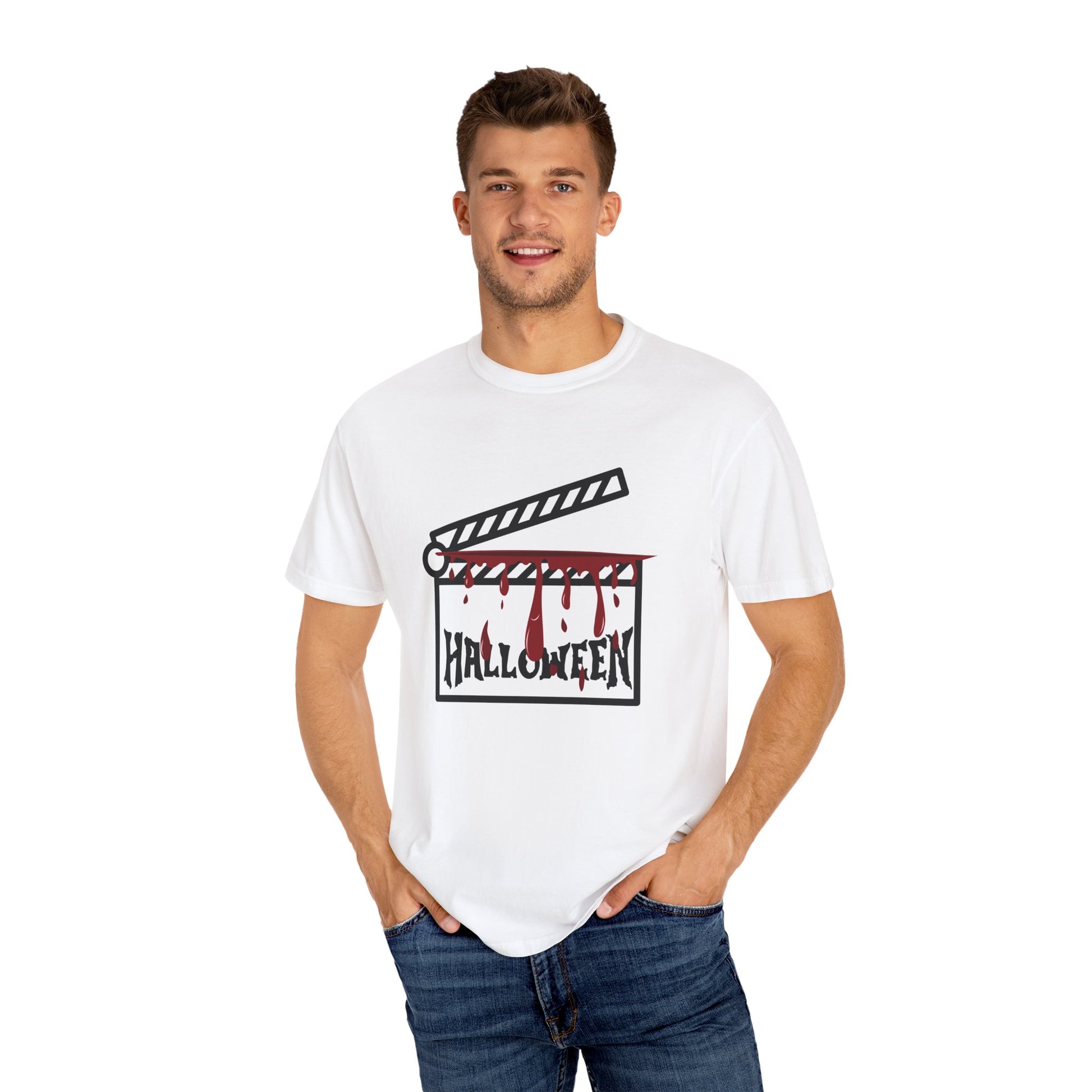 Ciak Halloween Unisex T-Shirt | Spooky Movie Clapperboard Tee