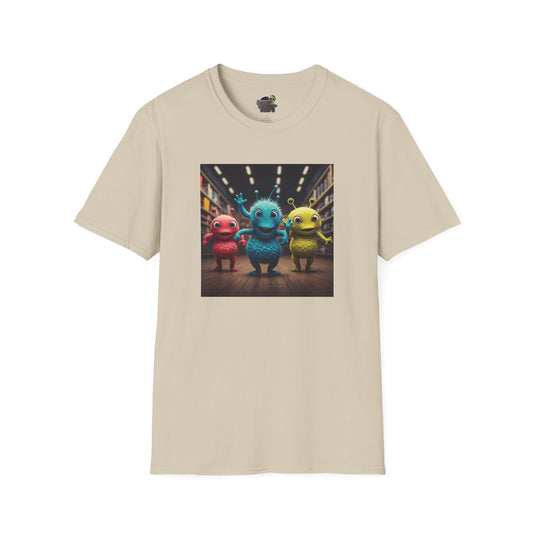  Alien dancer sand T-shirt: funny and unique design