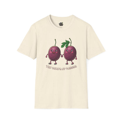Power of Passion t-shirt: Funny Passion Fruit Love Tee Natural Cotton