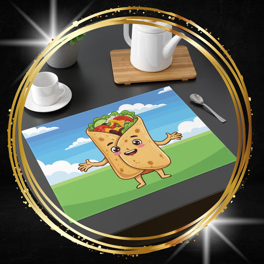 The Infinite Wrap, Kawaii Burrito Placemat