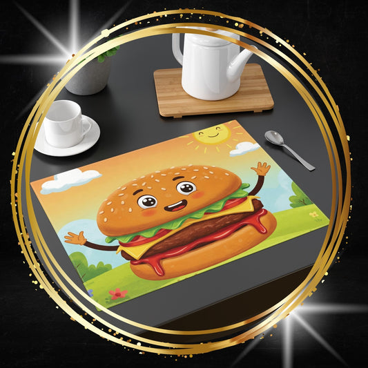 Solar Sizzle, The Smiling Burger Placemat