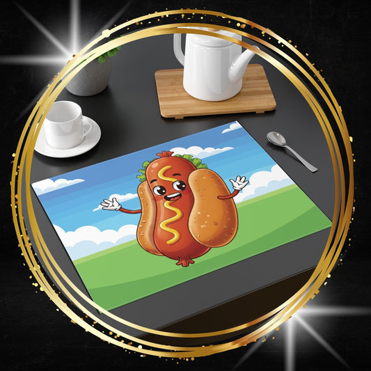 Cloud-Nine Hot Dog, The Flying Frank Placemat