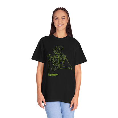 The Legend Speaks | Skeleton Fluo Music Interview Unisex T-Shirt