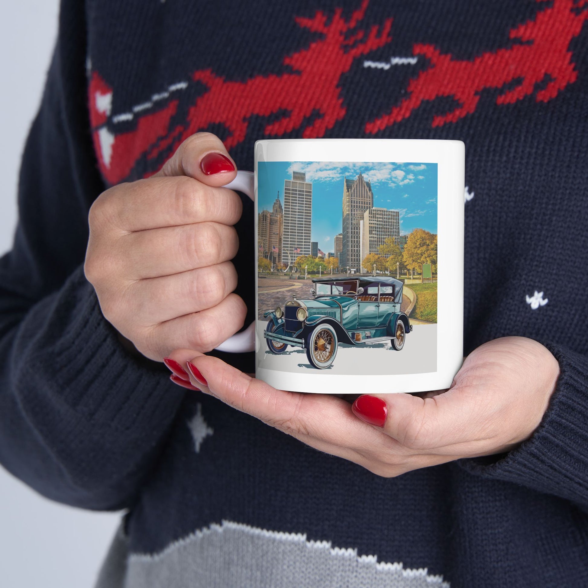 Buick Doctor Coupe 1920s Mug - Roaring Twenties Classic Car Coffee Cup