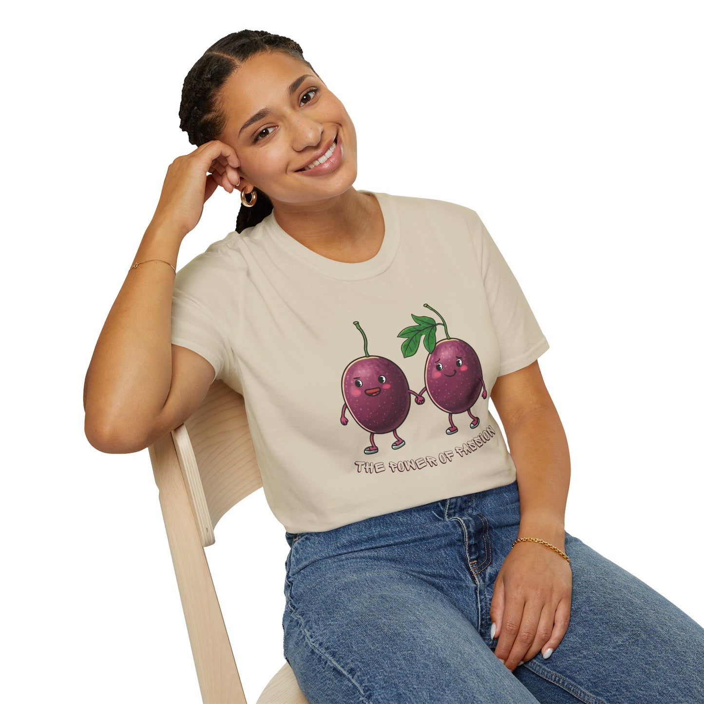 Power of Passion t-shirt: Funny Passion Fruit Love Tee