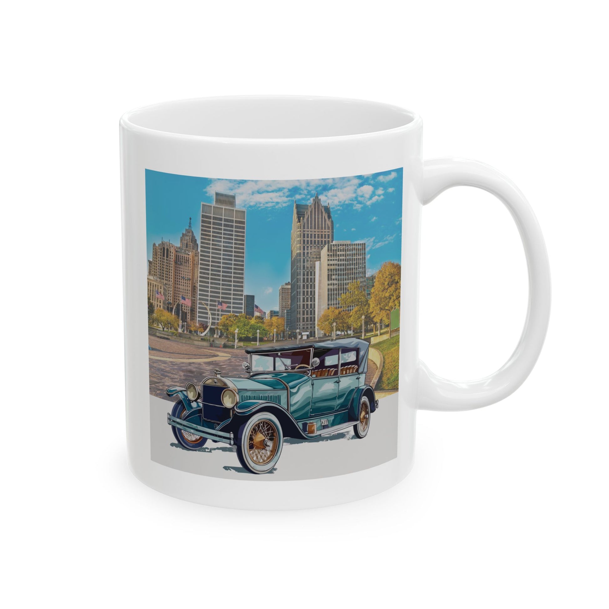 Buick Doctor Coupe 1920s Mug - Roaring Twenties Classic Car Coffee Cup