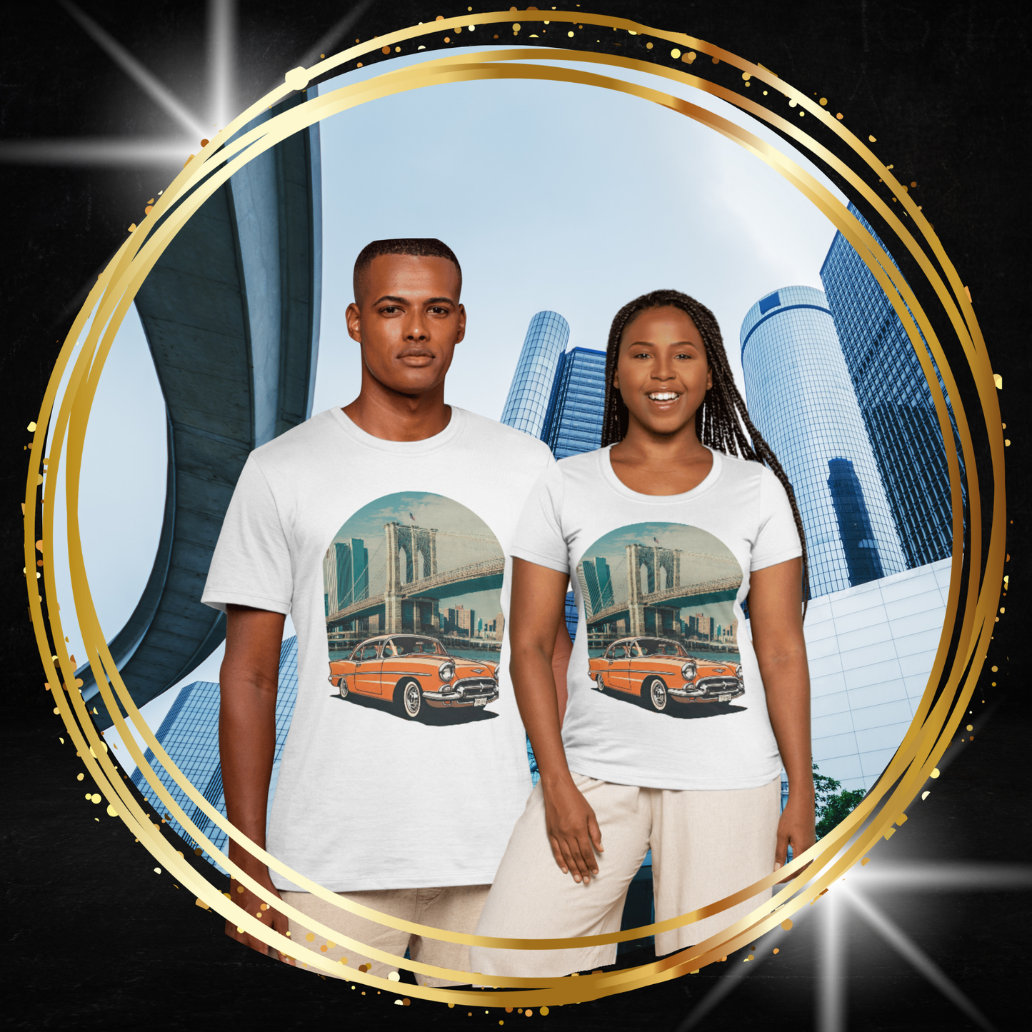 Chevrolet Bel-Air Unisex T-Shirt - American Classic Car Icon