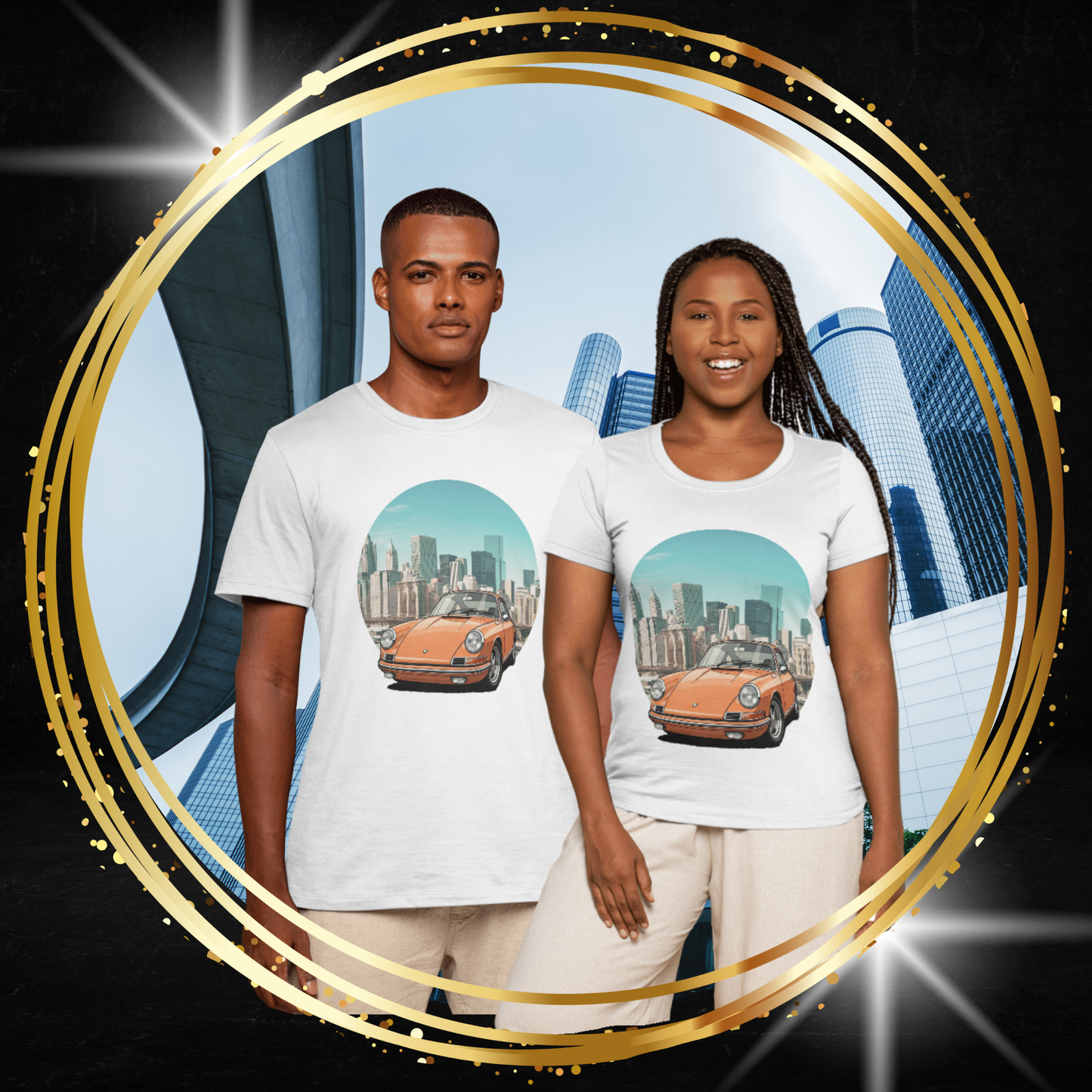 Porsche 911 Unisex T-Shirt - Vintage Power Icon
