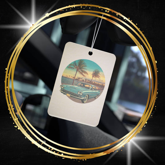 Neon Sunsets & Chrome Dreams: The '50s Eldorado Air Freshener